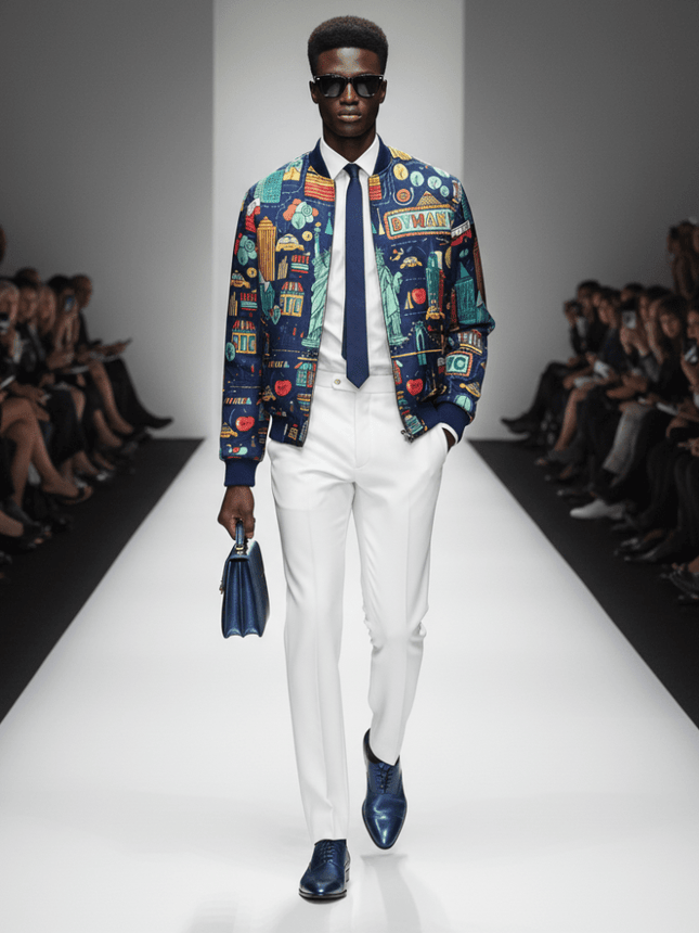 Men's MIDTOWN Bomber Jacket BYMANYC ® New York - Marcapon