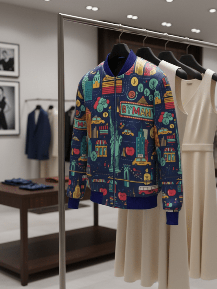 Men's MIDTOWN Bomber Jacket BYMANYC ® New York - Marcapon