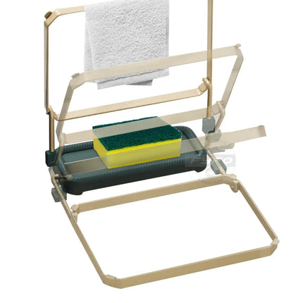 MeshMate Waste Rack | Foldable Sink Strainer with 50 Bags