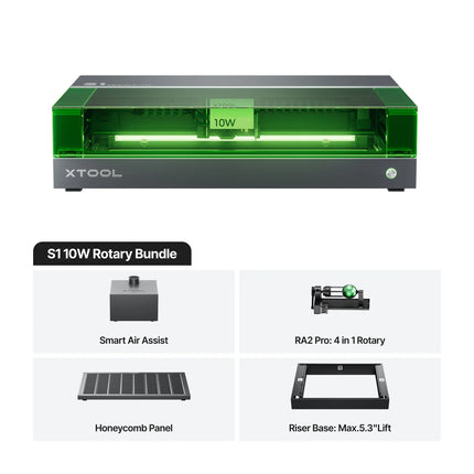 xTool S1 Enclosed Diode Laser Cutter | Professional Class 1 Safety Laser Engraver