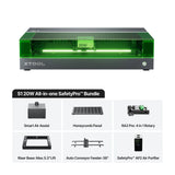 xTool S1 Enclosed Diode Laser Cutter | Professional Class 1 Safety Laser Engraver