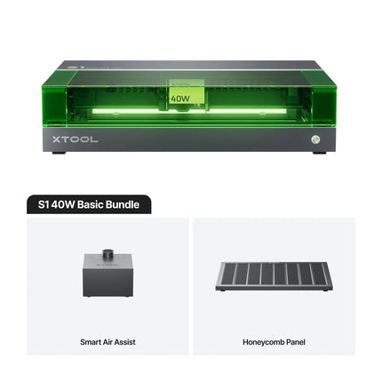xTool S1 Enclosed Diode Laser Cutter | Professional Class 1 Safety Laser Engraver