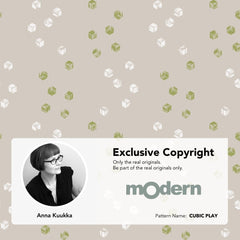 Modern Cubic Play Bedding Set