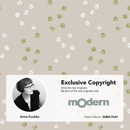 Modern Cubic Play Cushion Covers
