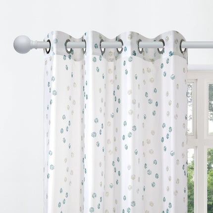 Modern Cubic Play Sheer Curtains
