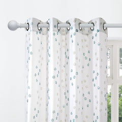 Modern Cubic Play Sheer Curtains