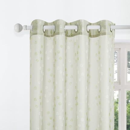 Modern Cubic Play Sheer Curtains