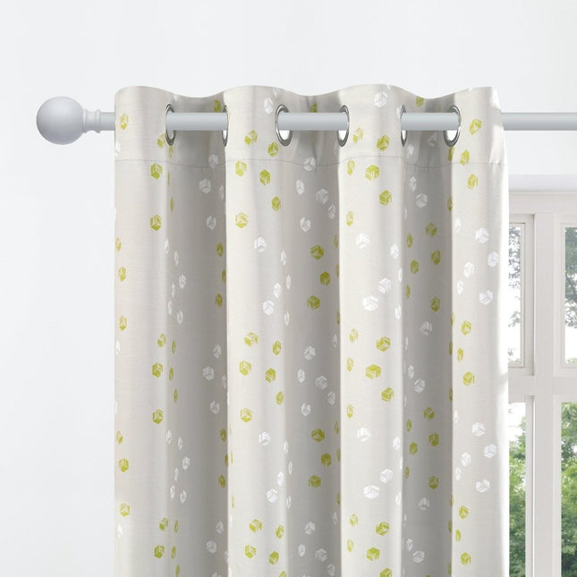 Modern Cubic Play Thermal Blackout Curtains