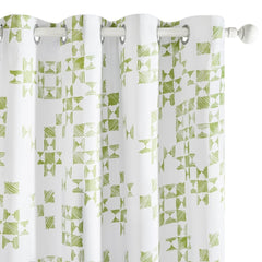 Modern Patchwork Blackout Curtains