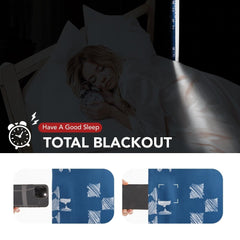 Modern Patchwork Blackout Curtains