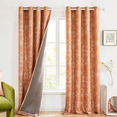 Modern Patchwork Blackout Curtains