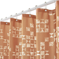 Modern Patchwork Shower Curtains