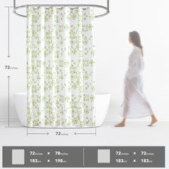 Modern Patchwork Shower Curtains