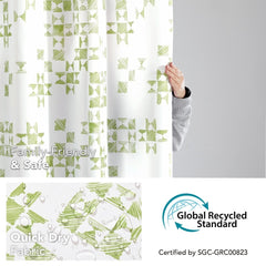 Modern Patchwork Shower Curtains