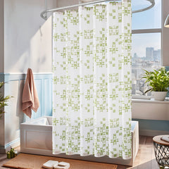 Modern Patchwork Shower Curtains
