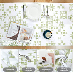 Modern Patchwork Tablecloth