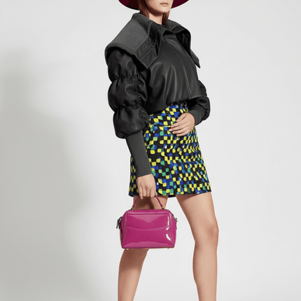 Motorcycle Leather Puff Sleeve Jacket MEATPACKING BYMANYC ® New York - Marcapon