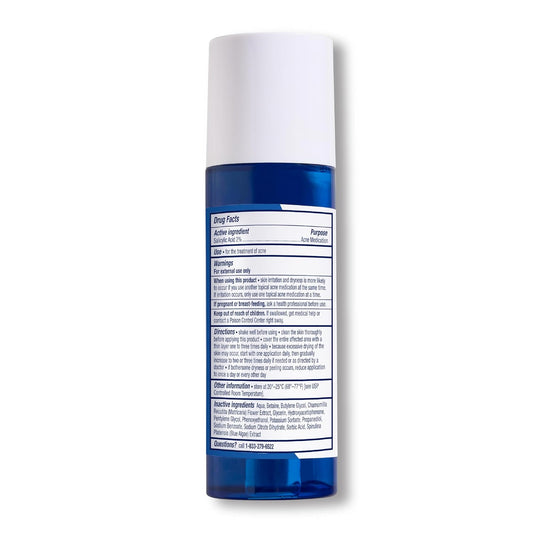 PanOxyl formula ingredients – salicylic acid blue algae antioxidants