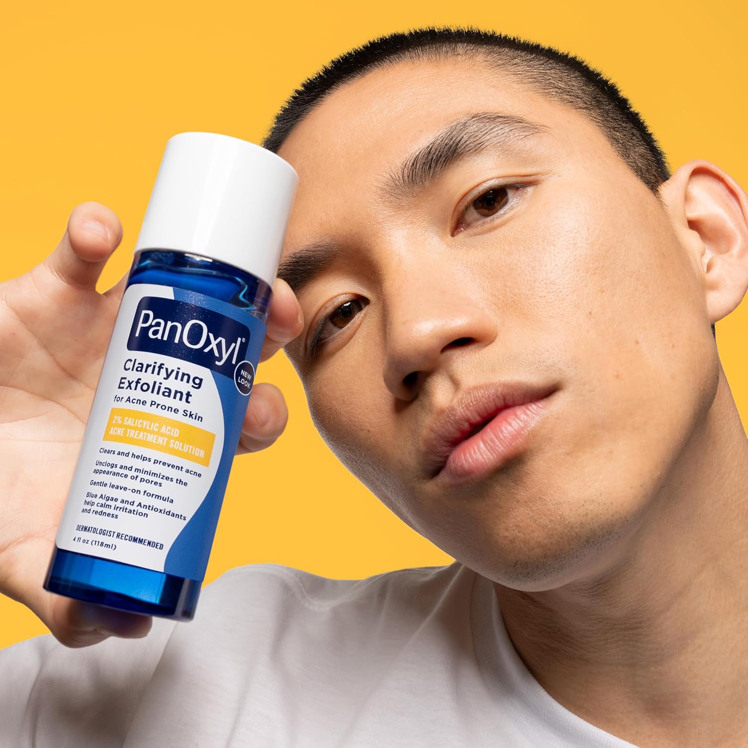 PanOxyl şeffaf losyon doku uygulama