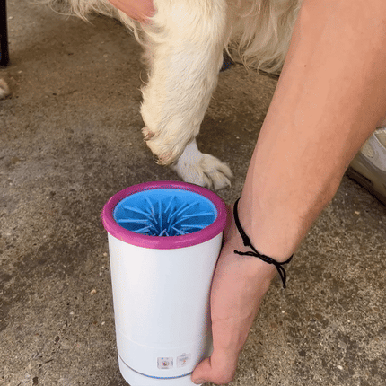 PawGleam Automatic Paw Cleaner | Electric Silicone Foot Washer for Dogs & Cats