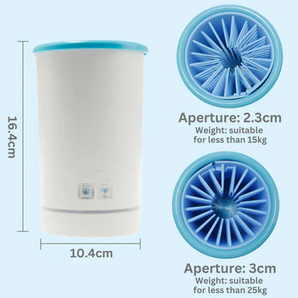 PawGleam Automatic Paw Cleaner | Electric Silicone Foot Washer for Dogs & Cats