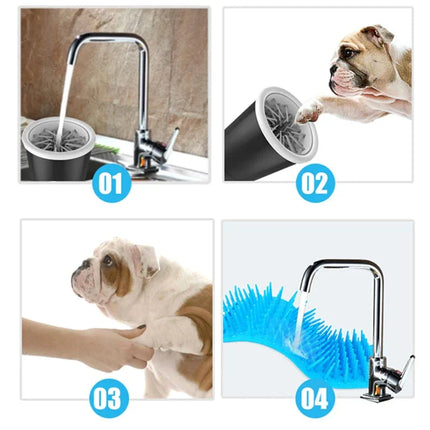 PawGleam Automatic Paw Cleaner | Electric Silicone Foot Washer for Dogs & Cats