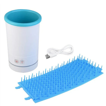 PawGleam Automatic Paw Cleaner | Electric Silicone Foot Washer for Dogs & Cats