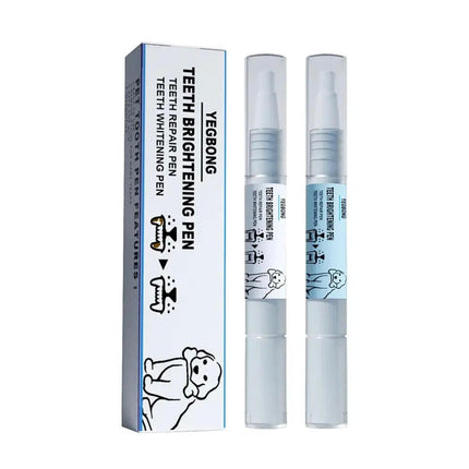 PearlyPaws Pet Dental Kit | Toothbrush Pen for Dogs & Cats — Plaque & Tartar Removal