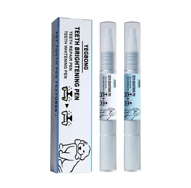 PearlyPaws Pet Dental Kit | Toothbrush Pen for Dogs & Cats — Plaque & Tartar Removal
