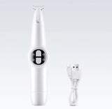 2-in-1 Pet Hair Trimmer & Nail Grinder | Quiet Rechargeable Grooming Tool