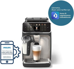 Philips 5500 serisi tam otomatik espresso kahve makinesi LatteGo ve 20 tarif ile