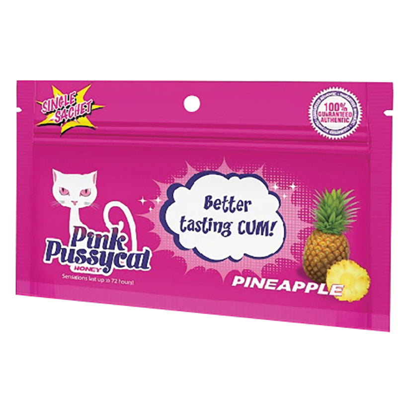 Pink Pussycat Pineapple Honey female arousal enhancer single pack