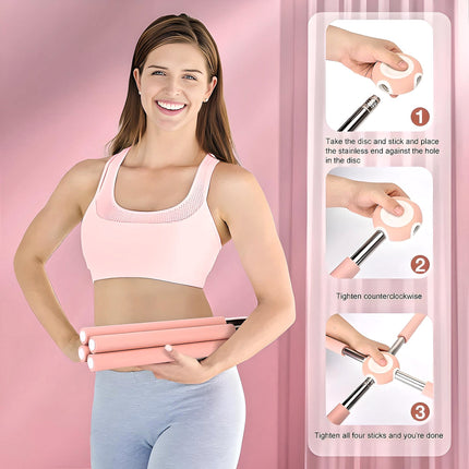 PosturaFlex Posture Corrector Stick | Adjustable Yoga Back Straightener 7.5–77.5cm
