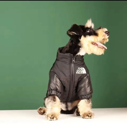 Puffer Dog Jacket | Windproof Insulated Winter Coat for Small to Large Dogs