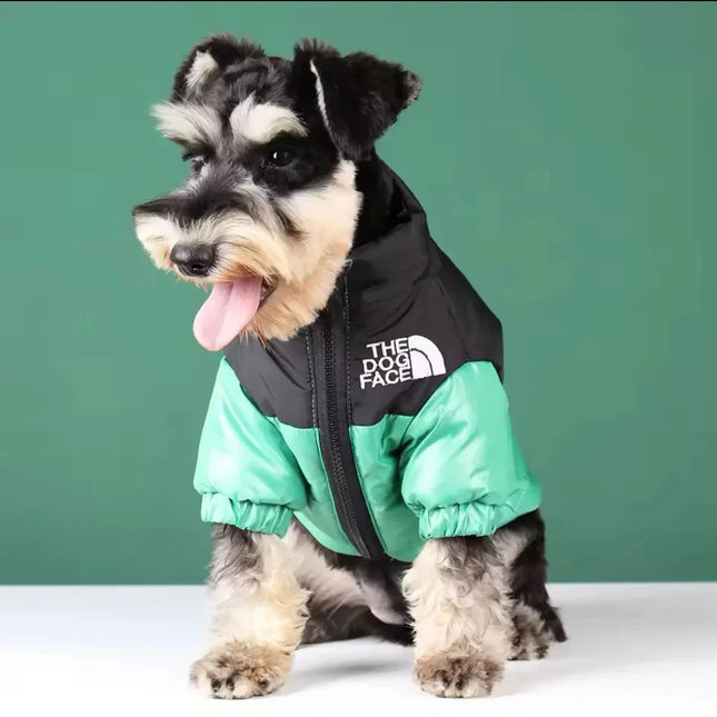 Puffer Dog Jacket | Windproof Insulated Winter Coat for Small to Large Dogs