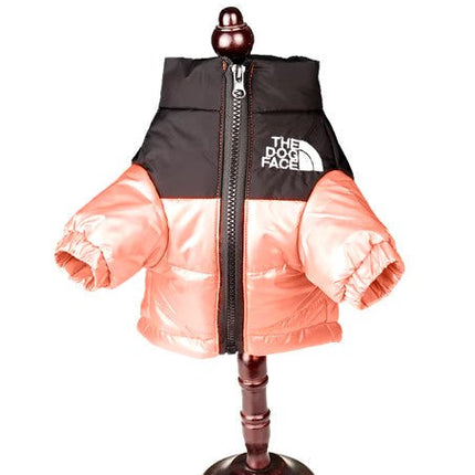 Puffer Dog Jacket | Windproof Insulated Winter Coat for Small to Large Dogs