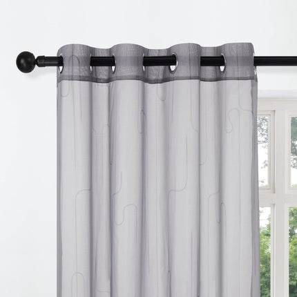 Pure Morning Haze Sheer Curtains