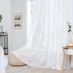 Pure Morning Haze Sheer Curtains