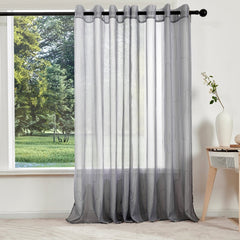 Pure Morning Haze Sheer Curtains