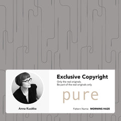 Pure Morning Haze Shower Curtains