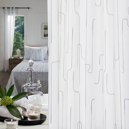 Pure Morning Haze Shower Curtains