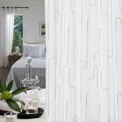 Pure Morning Haze Shower Curtains