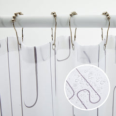 Pure Morning Haze Shower Curtains