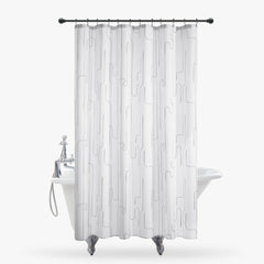 Pure Morning Haze Shower Curtains