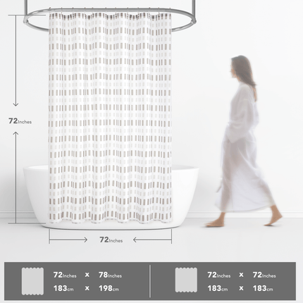 Pure Solitude Shower Curtains