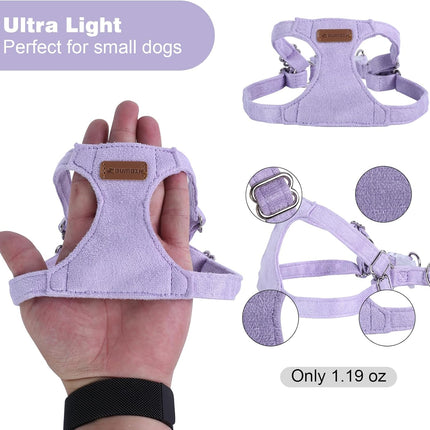 No Pull Puppy Harness, Leash & Collar Set — Soft, Escape-Proof, Adjustable