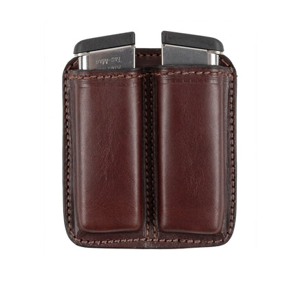 Leather Double Magazine Holder – IWB & OWB | Made in USA