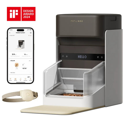 RFID Automatic Smart Feeder for Pets – App - Controlled Individual Feeding - Marcapon