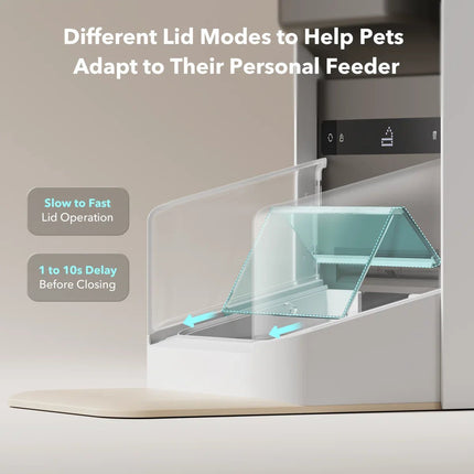 RFID Automatic Smart Feeder for Pets – App - Controlled Individual Feeding - Marcapon