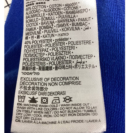 Nike Toddler One-Piece Full Zip Cotton Blend Sleeper Hoodie — Pre-Owned, 12 Months